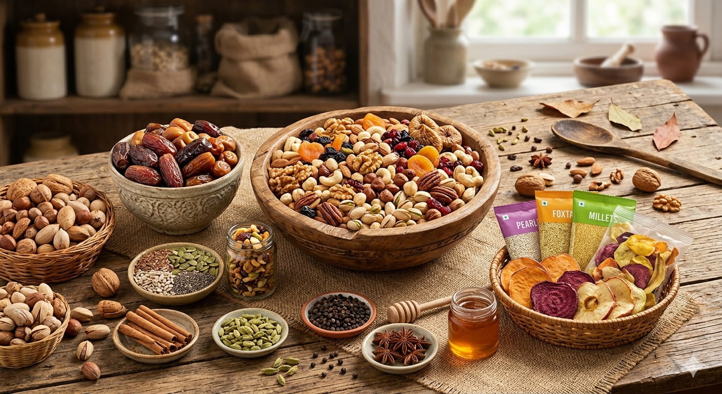 Traditional Indian food products